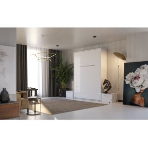 Ivy Bronx Aubri European Double (140 x 200cm) White 220cm H X 161cm W X 228cm L Ivy Bronx Aubri European Double (140 x 200cm) White 220cm H X 161cm W X 228cm L