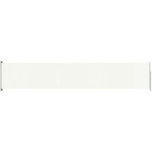 Dakota Fields Aleyshka 6m W x 1m D Retractable Side Awning Cream 600cm W X 117cm D Dakota Fields Aleyshka 6m W x 1m D Retractable Side Awning Cream 600cm W X 117cm D