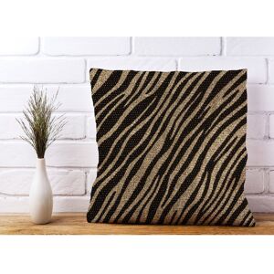 Canora Grey Stuckey Golden Zebra Print Animal Print Scatter Cushion with Filling 45cm H X 45cm W X 15cm D Canora Grey Stuckey Golden Zebra Print Animal Print Scatter Cushion with Filling 45cm H X 45cm W X 15cm D