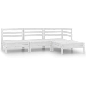 Rosalind Wheeler Auster Solid Wood 3 - Person Seating Group White 62.5cm H X 63.5cm W X 63.5cm D Rosalind Wheeler Auster Solid Wood 3 - Person Seating Group White 62.5cm H X 63.5cm W X 63.5cm D
