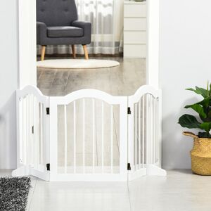 Archie & Oscar Free Standing Pet Gate White 61cm H X 154.5cm W X 5.8cm D Archie & Oscar Free Standing Pet Gate White 61cm H X 154.5cm W X 5.8cm D