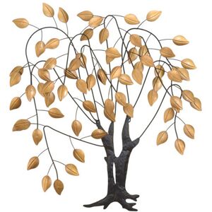 Rosdorf Park Wanddekoration Black;Gold 80cm H X 72cm W Rosdorf Park Wanddekoration Black;Gold 80cm H X 72cm W