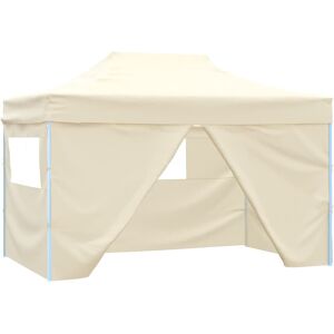 Freeport Park 3m x 4.5m Steel Pop-Up Party Tent Cream White 299.97cm W X 450.09cm D X 314.96cm H Freeport Park 3m x 4.5m Steel Pop-Up Party Tent Cream White 299.97cm W X 450.09cm D X 314.96cm H