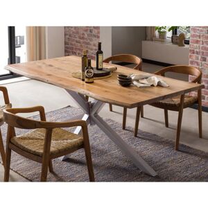 Rio Saco Table Base Silver 74cm H X 160cm W X 74cm D Rio Saco Table Base Silver 74cm H X 160cm W X 74cm D