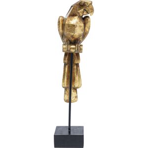 KARE Design Deco Object Mirrored Parrot Gold 53cm H X 14.5cm W X 14.3cm D KARE Design Deco Object Mirrored Parrot Gold 53cm H X 14.5cm W X 14.3cm D