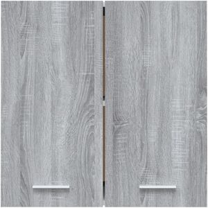 Latitude Run Black Hanging Glass Cabinet 60X31x60 Cm Grey Sonoma 60cm W X 60cm H X 31cm D Latitude Run Black Hanging Glass Cabinet 60X31x60 Cm Grey Sonoma 60cm W X 60cm H X 31cm D