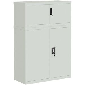 Latitude Run Zenobius Storage Cabinet Light Grey 130cm H X 90cm W X 40cm D Latitude Run Zenobius Storage Cabinet Light Grey 130cm H X 90cm W X 40cm D