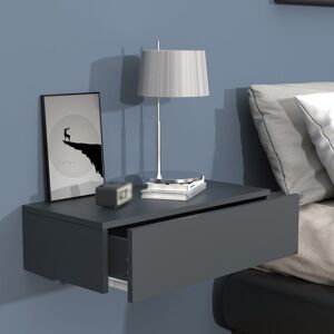 17 Stories Usal M 45 Wall Drawer Anthracite 15cm H x 60cm W x 30cm D 17 Stories Usal M 45 Wall Drawer Anthracite 15cm H x 60cm W x 30cm D