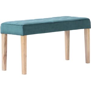 Fairmont Park Velvet Bench Green 48 cm H x 90 cm W x 35 cm D Fairmont Park Velvet Bench Green 48 cm H x 90 cm W x 35 cm D