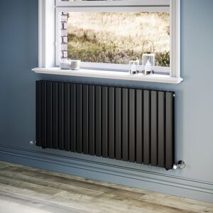 Brayden Studio Camaran Vertical Designer Radiator Black 60cm H x 140cm W x 6.1cm D Brayden Studio Camaran Vertical Designer Radiator Black 60cm H x 140cm W x 6.1cm D