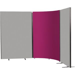 Symple Stuff Wood Partition Magenta 152.5cm H x 100cm W x 3cm D Symple Stuff Wood Partition Magenta 152.5cm H x 100cm W x 3cm D