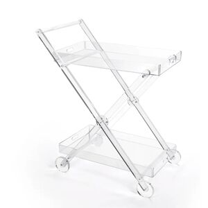 Ebern Designs Caffrey Serving Cart 87.5 H x 74.0 W x 46.5 D cm