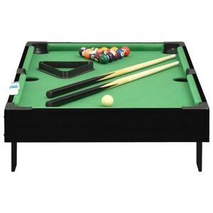Freeport Park Harding 3ft Pool Table black/brown/green 19.0 H x 92.0 W x 52.0 D cm