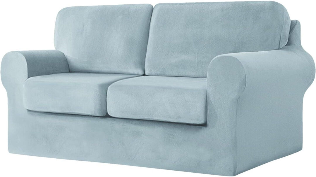 Ebern Designs Outdoor Patio Sofa Cover Blue 145cm H X 178cm W X 95cm D