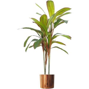 Leaf Artificial Realistic Palms 100cm Artificial Moss Tree in Pot 90.0 H x 40.0 W x 40.0 D cm