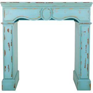 Fleur De Lis Living Huxley Trim Kit blue/brown 100.0 H x 100.0 W x 40.0 D cm