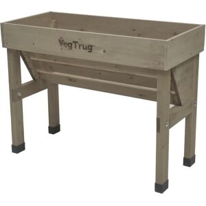 VegTrug Small Zero Clearance - Grey Wash (FSC 100%) brown 80.0 H x 103.0 W x 46.0 D cm