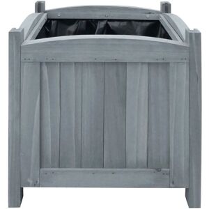 Freeport Park Orin Wooden Planter 30cm H X 30cm W X 30cm D