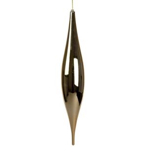 The Seasonal Aisle Finial Ornament Gold 33cm H x 6cm W The Seasonal Aisle Finial Ornament Gold 33cm H x 6cm W