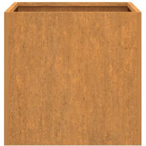 Latitude Run Alcina Planter Box Rusty 39cm H x 42cm W x 40cm D Latitude Run Alcina Planter Box Rusty 39cm H x 42cm W x 40cm D