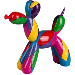 Garpe Interiores RESIN POP ART BALLOON DOG FIGURE 28X10x28 CM Red;Yellow;Orange;Purple;Gold 28cm H X 71.12cm W X 25.4cm D Garpe Interiores RESIN POP ART BALLOON DOG FIGURE 28X10x28 CM Red;Yellow;Orange;Purple;Gold 28cm H X 71.12cm W X 25.4cm D