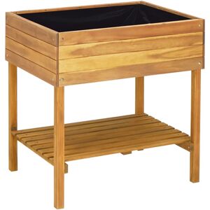 Freeport Park Jazmyn 78.5cm x 78.5cm Wooden Raised Flower Bed 78.5cm H X 78.5cm W X 58.5cm D Freeport Park Jazmyn 78.5cm x 78.5cm Wooden Raised Flower Bed 78.5cm H X 78.5cm W X 58.5cm D