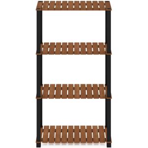 Borough Wharf Canoga Rectangle Multi-tiered Solid Wood Plant Stand Brown 110cm H X 59.9cm W X 30cm D Borough Wharf Canoga Rectangle Multi-tiered Solid Wood Plant Stand Brown 110cm H X 59.9cm W X 30cm D