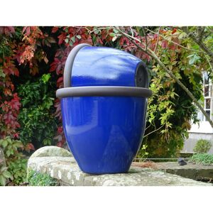 Brambly Cottage Campuzano Plant Pot Diamond Blue 42cm H x 51cm W x 51cm D Brambly Cottage Campuzano Plant Pot Diamond Blue 42cm H x 51cm W x 51cm D