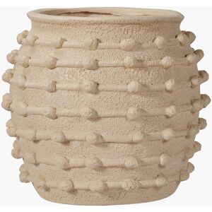 Gracie Oaks Bobble Fibrestone Decorative Planter Cream 39cm H x 42cm W x 42cm D Gracie Oaks Bobble Fibrestone Decorative Planter Cream 39cm H x 42cm W x 42cm D