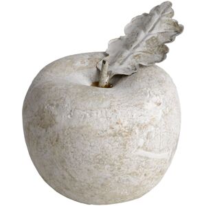 World Menagerie Monahan Stone Apple Statue White Small World Menagerie Monahan Stone Apple Statue White Small