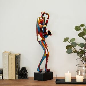 Happy Larry Harrod Music Figurine Blue;Red;Yellow 56cm H X 16cm W X 13cm D Happy Larry Harrod Music Figurine Blue;Red;Yellow 56cm H X 16cm W X 13cm D