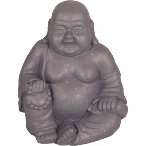 Bloomsbury Market Carlucci BUDDHIST MONK Sitting 34cm Weathered Dark Stone Effect Grey Shimmer 34cm H X 29cm W X 27cm D Bloomsbury Market Carlucci BUDDHIST MONK Sitting 34cm Weathered Dark Stone Effect Grey Shimmer 34cm H X 29cm W X 27cm D