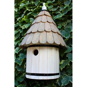 Dakota Fields Rehana Hanging Bird House White 48cm H X 27cm W X 18cm D Dakota Fields Rehana Hanging Bird House White 48cm H X 27cm W X 18cm D
