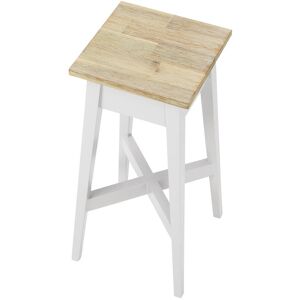 Ophelia & Co. Decatur Square Multi-Tiered Acacia Solid Wood Plant Stand White H50 x L24 x D24cm Ophelia & Co. Decatur Square Multi-Tiered Acacia Solid Wood Plant Stand White H50 x L24 x D24cm