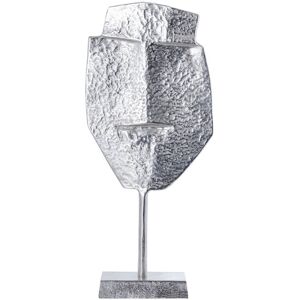 Ivy Bronx Cybelle Metal Sculpture Nickel 51.5cm H X 22.5cm W X 9.7cm D Ivy Bronx Cybelle Metal Sculpture Nickel 51.5cm H X 22.5cm W X 9.7cm D