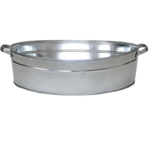 Brambly Cottage Zinc Tub Oval (L) 14.8cm H X 59cm W X 45cm D Brambly Cottage Zinc Tub Oval (L) 14.8cm H X 59cm W X 45cm D