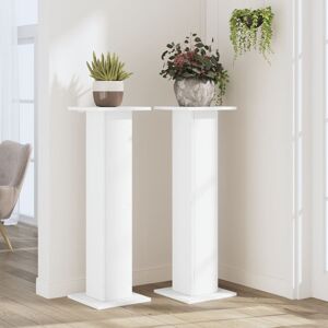 Alpen Home Haig Plant Stand - Set of 2 White 95cm H X 30cm L X 30cm D Alpen Home Haig Plant Stand - Set of 2 White 95cm H X 30cm L X 30cm D