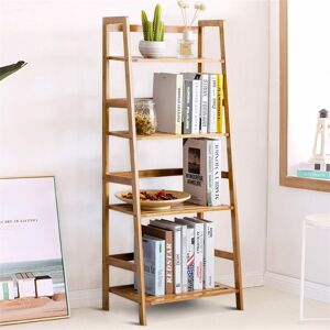 Alpen Home 4 Tier Bamboo Plant Stand, Ladder Flower Pots Holder With Rear Bar And Slatted Tier Design, Freestanding Corner Storage Display Shelf Rack For Indoor Brown 120cm H X 48cm L X 31cm D Alpen Home 4 Tier Bamboo Plant Stand, Ladder Flower Pots Holder With Rear Bar And Slatted Tier Design, Freestanding Corner Storage Display Shelf Rack For Indoor Brown 120cm H X 48cm L X 31cm D