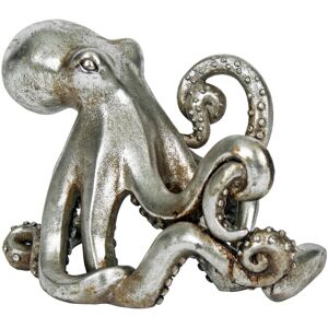 Breakwater Bay Declan Bottle Holder Figurine Silver 17cm H X 15.5cm W X 23.5cm D Breakwater Bay Declan Bottle Holder Figurine Silver 17cm H X 15.5cm W X 23.5cm D