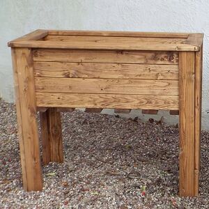 HORTICO Large Wooden Trough Rustic Scandinavian Redwood Rectangular Planter H72 L57 W33 Cm, 73.6 Ltrs Cap. Brown 72cm H X 33cm W X 57cm D HORTICO Large Wooden Trough Rustic Scandinavian Redwood Rectangular Planter H72 L57 W33 Cm, 73.6 Ltrs Cap. Brown 72cm H X 33cm W X 57cm D