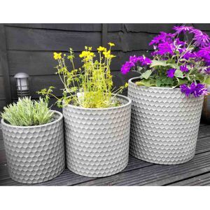Freeport Park Blanchette 3 Piece Metal Plant Pot Set 30cm H X 30cm W X 30cm D Freeport Park Blanchette 3 Piece Metal Plant Pot Set 30cm H X 30cm W X 30cm D