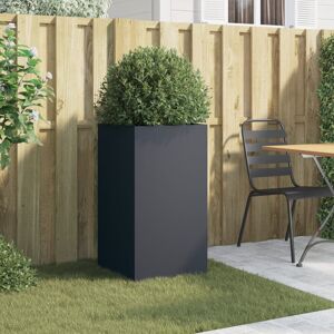 Latitude Run Planter Anthracite Steel Anthracite 75cm H x 42cm W x 38cm D Latitude Run Planter Anthracite Steel Anthracite 75cm H x 42cm W x 38cm D