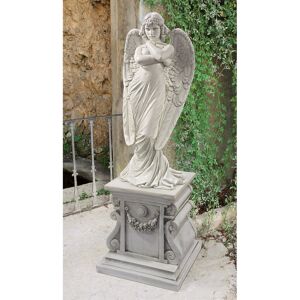 Astoria Grand Greek & Roman Polyresin Garden Statue White 67.31cm H X 31.8cm W X 25.4cm D Astoria Grand Greek & Roman Polyresin Garden Statue White 67.31cm H X 31.8cm W X 25.4cm D