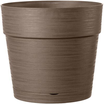 Deroma 48cm Recycled Plastic Flowerpot - Elegant Outdoor Decor Deroma 48cm Recycled Plastic Flowerpot - Elegant Outdoor Decor