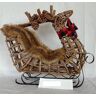 The Seasonal Aisle Reindeer Sleigh brown 50.0 H x 19.0 W x 43.0 D cm