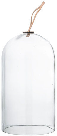 Bloomingville Deco Dome Cloche (Set of 2) Bloomingville  - Size: 20cm H X 15cm W X 15cm D Bloomingville Deco Dome Cloche (Set of 2) Bloomingville  - Size: 20cm H X 15cm W X 15cm D