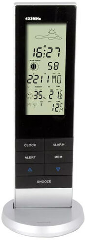 Symple Stuff Marsha Wireless Weather Station Symple Stuff  - Size: 245cm H X 135cm W X 135cm D
