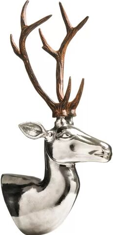 Union Rustic Stag Head Sculpture Mountable Wall Decor Union Rustic  - Size: 114cm H X 82cm W X 4cm D Union Rustic Stag Head Sculpture Mountable Wall Decor Union Rustic  - Size: 114cm H X 82cm W X 4cm D