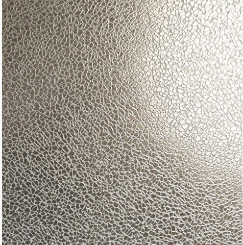 East Urban Home Platinum Mirror 10.05m x 53cm Wallpaper Roll East Urban Home Colour: Champagne  - Size: 238cm H X 50cm W East Urban Home Platinum Mirror 10.05m x 53cm Wallpaper Roll East Urban Home Colour: Champagne  - Size: 238cm H X 50cm W