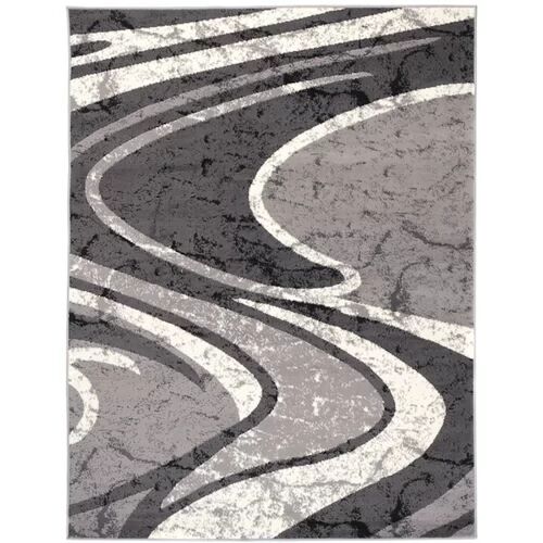 17 Stories Taurean Dark Grey Rug 17 Stories Rug Size: Rectangle 140 x 200cm  - Size: Rectangle 130 x 190cm